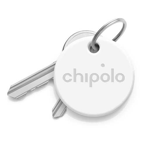 Умный брелок Chipolo ONE со сменной батарейкой белый в Империя сумок