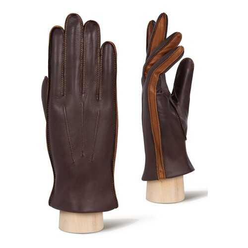 Перчатки мужские Eleganzza F-OS0108 коричневые 8.5 в Империя сумок