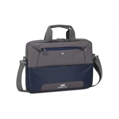 Сумка для ноутбука 14 Rivacase 7727 Blue/Grey в Империя сумок