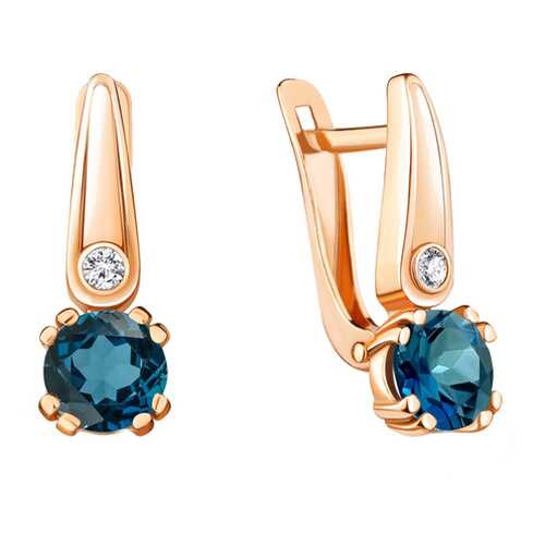 Серьги Aquamarine 4731608А.6 в Империя сумок
