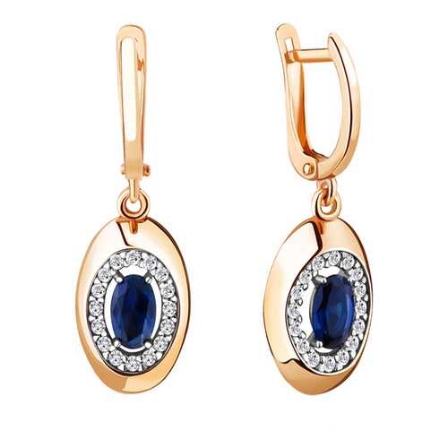 Серьги Aquamarine 48151АБ.6 в Империя сумок