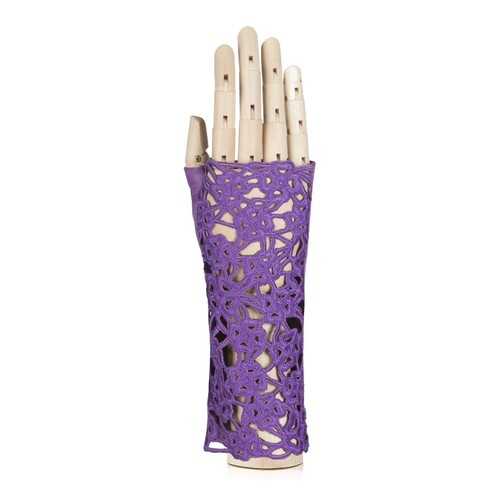 Митенки женские Eleganzza F-0160 фиолетовые 7.5 в Империя сумок