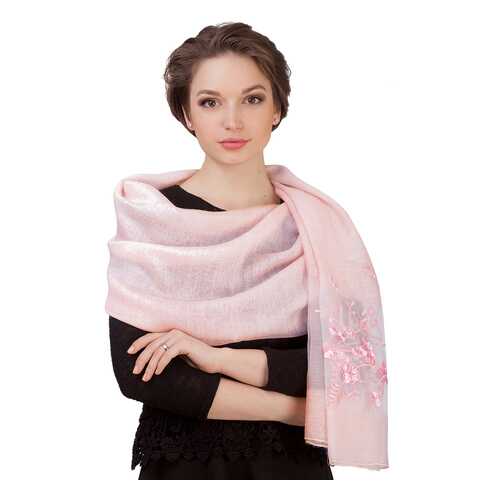 Палантин женский Le Motif Couture YSX02-3 розовый в Империя сумок
