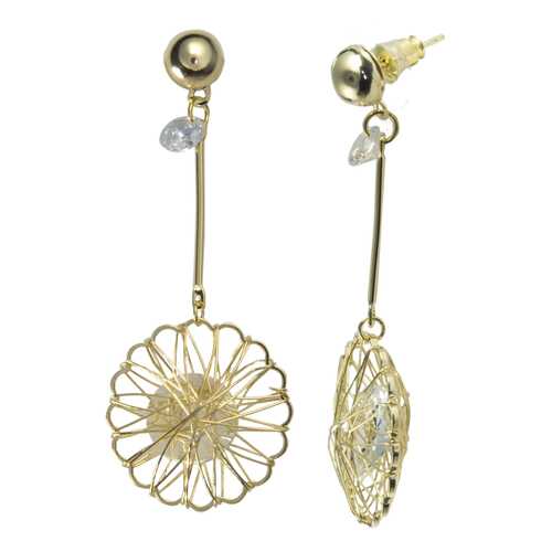 Серьги Corona style B005E1120204K011-GOLD в Империя сумок
