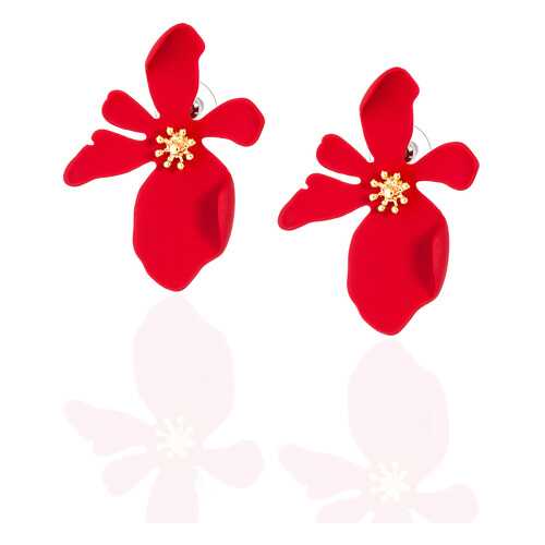 Серьги L'attrice 221155414 красные в Империя сумок