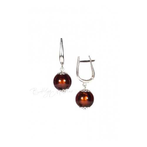 Серьги Perla Grande Argento 09030703 коричневые в Империя сумок