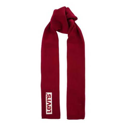Шарф мужской Levi's 3803300610 красный в Империя сумок