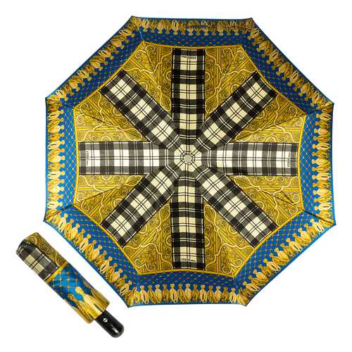 Зонт складной женский Ferre 357-OC Barroco Blu в Империя сумок