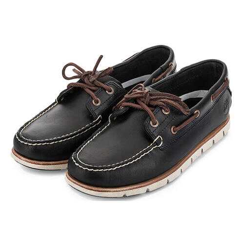 Топсайдеры мужские Timberland TBLA1BBUW черные/коричневые 11.5 US в Империя сумок