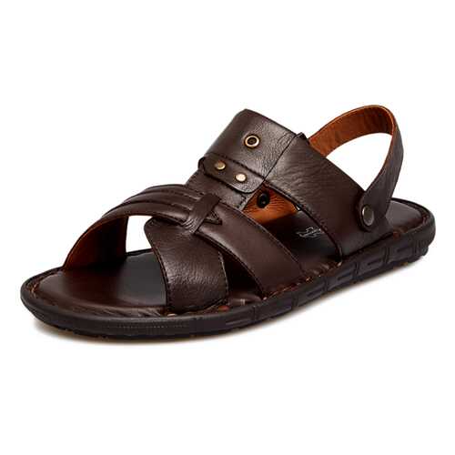 Сандалии мужские Pierre Cardin 02806190 коричневые 40 RU в Империя сумок