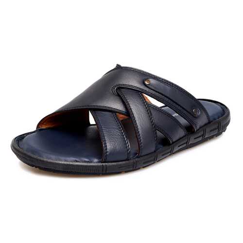 Шлепанцы мужские Pierre Cardin 710017663 синие 44 RU в Империя сумок