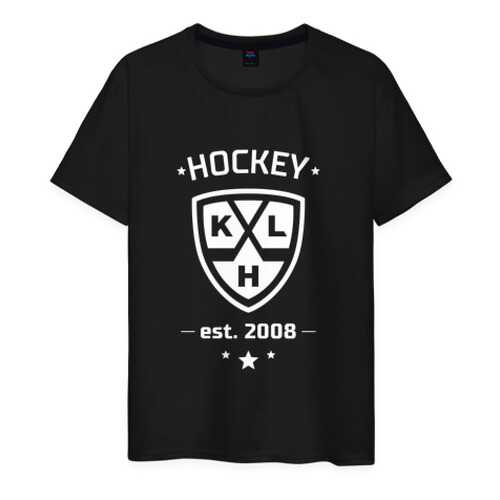 Футболка мужская ВсеМайки 1528417 черная XXXL в Империя сумок