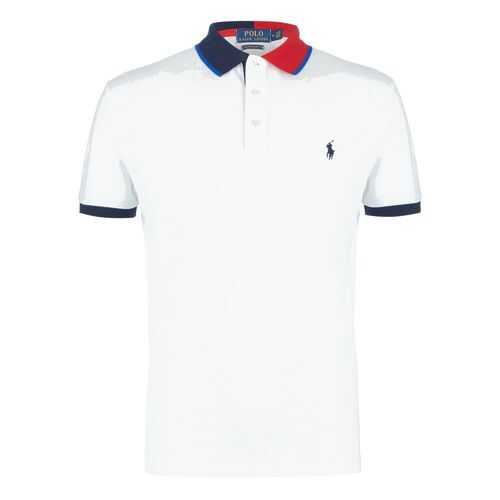 Футболка-поло мужская Polo Ralph Lauren 710791004002 белая M INT в Империя сумок