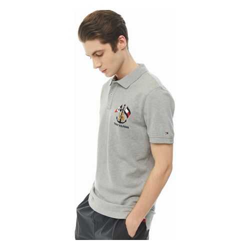 Футболка Поло мужская Tommy Hilfiger MW0MW12402 P9V серая S в Империя сумок
