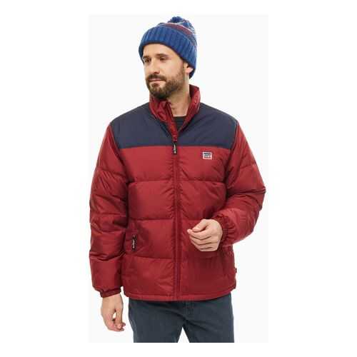 Пуховик мужской Levi's 7914100000 бордовый L в Империя сумок