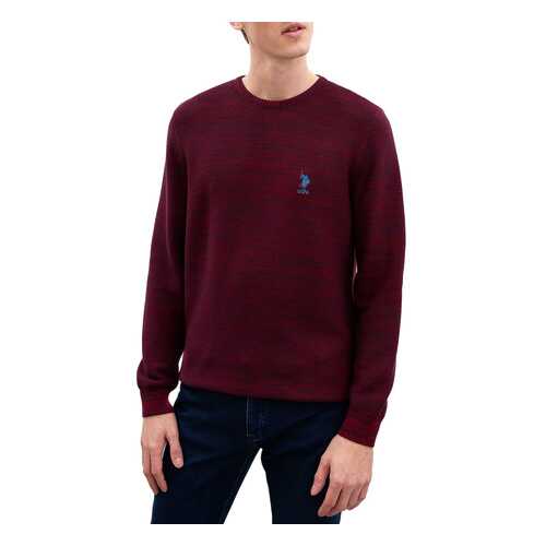 Джемпер мужской U.S. POLO Assn. G081GL0TK0AMORY красный M в Империя сумок