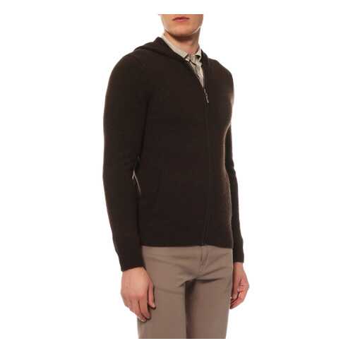 Кардиган мужской Mir cashmere YME16-025 коричневый 4XL в Империя сумок