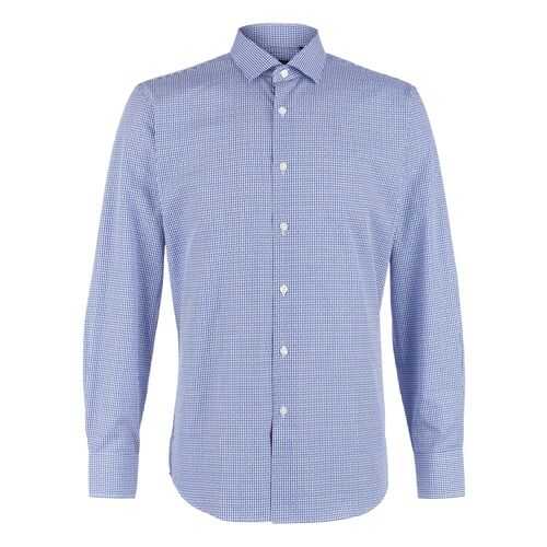 Рубашка мужская Conti Uomo 6850-3-06 синяя 3XL в Империя сумок