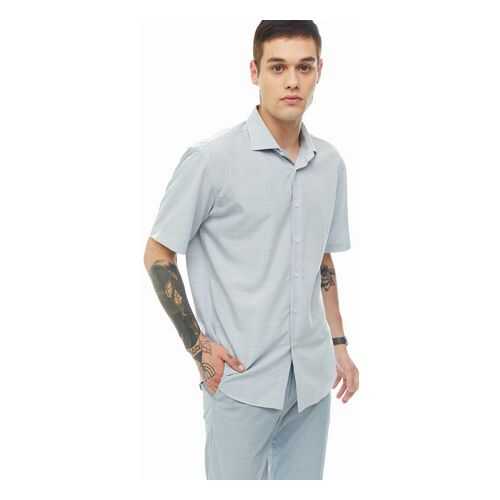 Рубашка мужская Conti Uomo WH1736-02-K06 голубая XXXL в Империя сумок