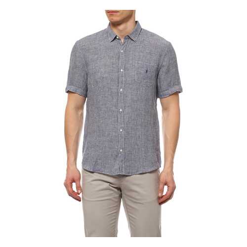 Рубашка мужская TRU TRUSSARDI 524243 синяя S в Империя сумок