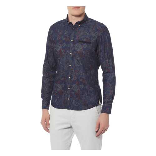 Сорочка мужская Colours & sons 92171900/0190 синяя L в Империя сумок