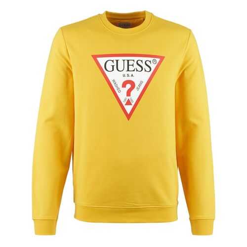 Свитшот мужской Guess M0YQ37-K7ON0 желтый XL в Империя сумок