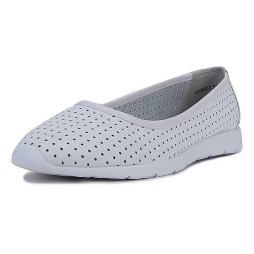 Балетки женские Alessio Nesca Comfort ZS19S-44 белые 41 RU в Империя сумок