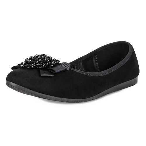 Балетки женские T.Taccardi 28407320 черные 39 RU в Империя сумок