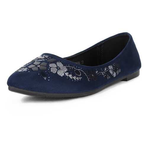 Балетки женские T.Taccardi 710018558 синие 40 RU в Империя сумок