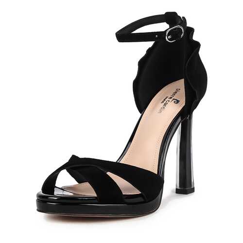 Босоножки женские Pierre Cardin JX20S-G116 черные 38 RU в Империя сумок