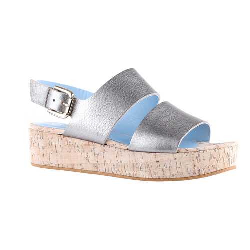 Босоножки женские Studio Pollini SA16894E01TF390B серебристые 38 RU в Империя сумок