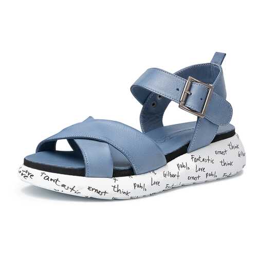 Сандалии женские Pierre Cardin TR-MN-45-1063 голубые 40 RU в Империя сумок
