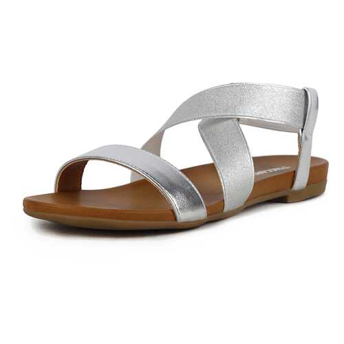 Сандалии женские T.Taccardi K0658PT-2 серебристые 40 RU в Империя сумок