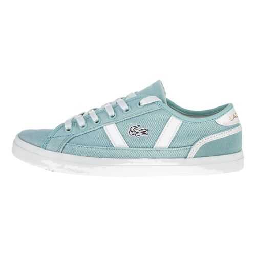 Кеды женские Lacoste 739CFA0017 бирюзовые 3.5 FR в Империя сумок