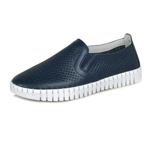 Слипоны женские Alessio Nesca DS20SS-5A синие 36 RU в Империя сумок