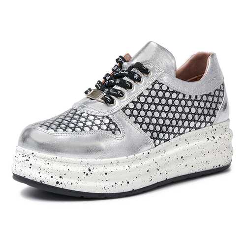 Кроссовки женские Pierre Cardin TR-MN-108-1617 серебристые 40 RU в Империя сумок