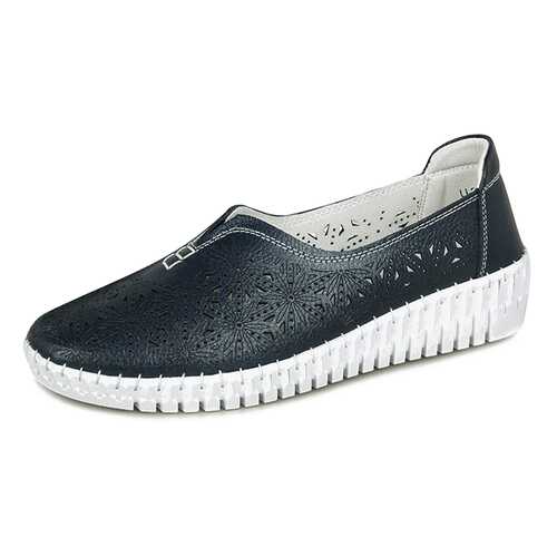 Мокасины женские Alessio Nesca Comfort LL2020SS-09A синие 40 RU в Империя сумок