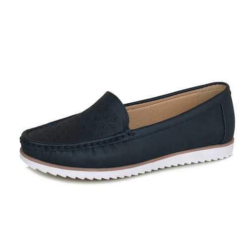 Мокасины женские T.Taccardi SY20SS-004 синие 40 RU в Империя сумок
