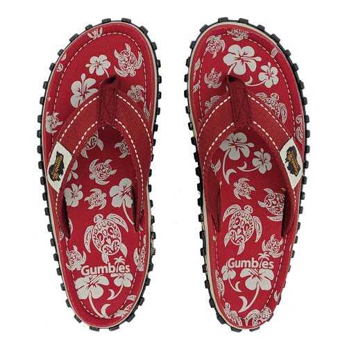Шлепанцы женские Gumbies Islander Canvas Pacific Red 2020 (39) в Империя сумок