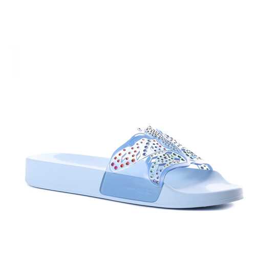 Шлепанцы женские MENGHI SHOES 2053 синие 40 RU в Империя сумок