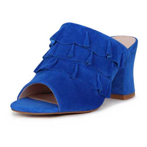 Шлепанцы женские Pierre Cardin 710017757 синие 41 RU в Империя сумок