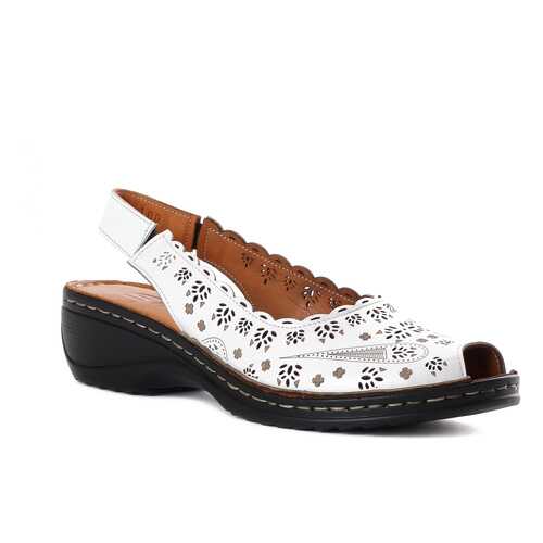 Туфли женские Shoes Market 168-2353-10 белые 39 RU в Империя сумок
