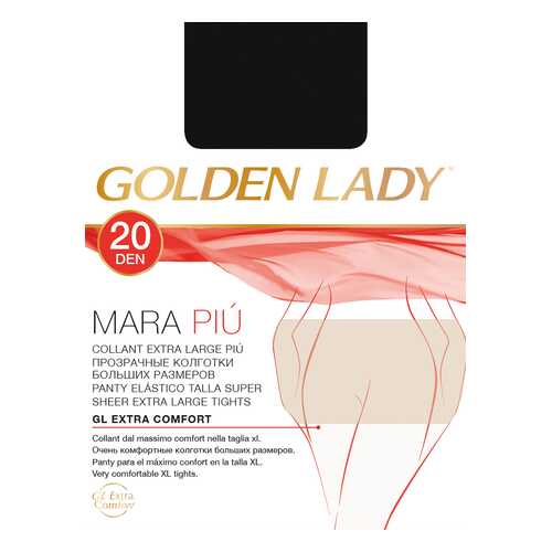 Колготки Golden Lady MARA 20 XXL, nero, 6/XXL в Империя сумок