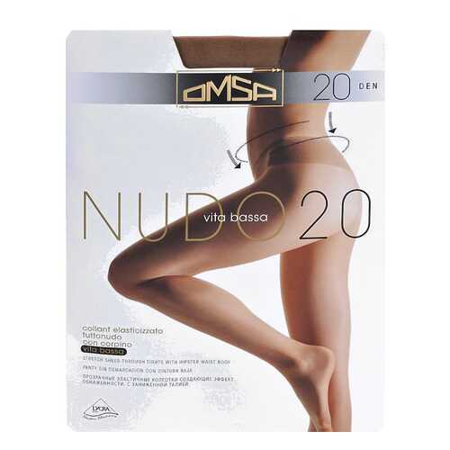 Колготки Omsa NUDO 20 VITA BASSA / Camoscio (Темный загар) / 4 (L) в Империя сумок