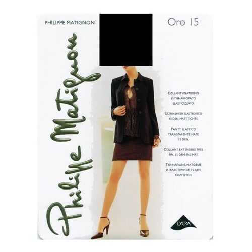 Колготки Philippe Matignon ORO 15 / Nero (Черный) / 2 (S) в Империя сумок