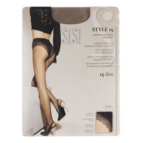 Колготки SiSi STYLE 15 / Daino (Загар) / 2 (S) в Империя сумок