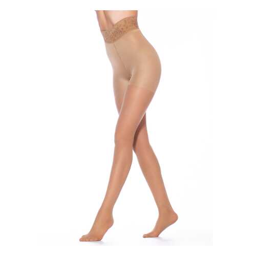 Колготки женские Giulia IMPRESSO EFFECT UP 40 бежевые 4 (L) в Империя сумок