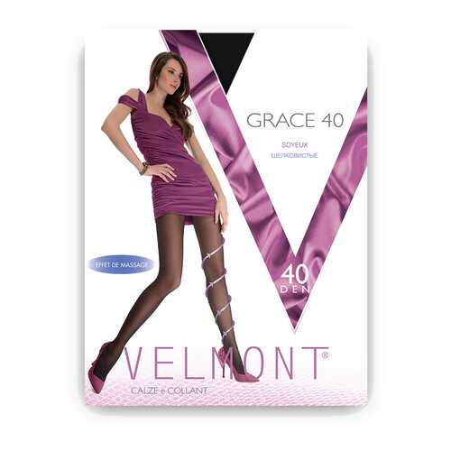 Колготки женские VELMONT VN GRACE 40 черные 3 в Империя сумок