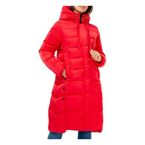 Пуховик-пальто женский Amimoda 10N307-07 красный 46 RU в Империя сумок