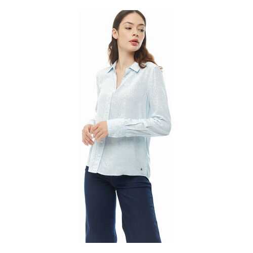 Рубашка женская Tommy Hilfiger WW0WW26610 голубая 34 US в Империя сумок